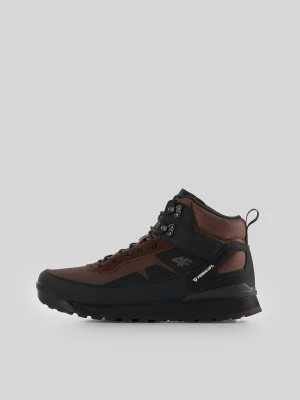 4F Wysokie buty zimowe HEX z ociepliną Primaloft męskie - brązowe 46