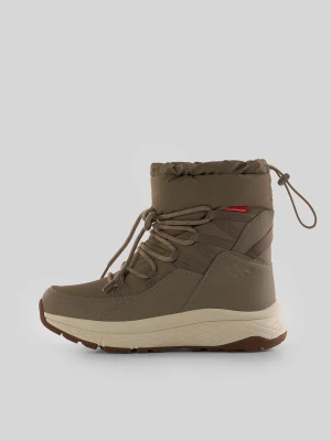 4F Wysokie śniegowce ICEWALL z ociepliną Primaloft damskie - khaki 36 zielony