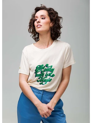 4funkyflavours Koszulka "A Tribute To Dilla" w kolorze beżowym rozmiar: L