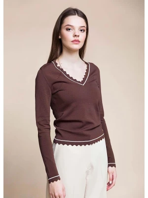 4funkyflavours Koszulka "Judge Not" w kolorze brązowym rozmiar: S