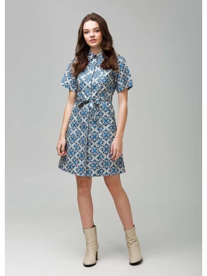 4funkyflavours Sukienka "Clearly" w kolorze niebieskim rozmiar: XL