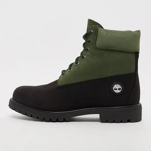 6 Inch Waterproof Boot black nubuck w dark green, markiTimberland, Timberland 6", w kolorze wielokolorowy, rozmiar: