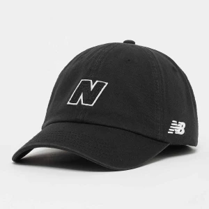 New Balance 6 Panel Block N Hat V 2.0 uniseks Czapki czarny rozmiar Akcesoria