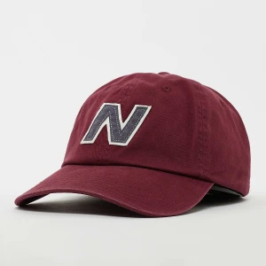 New Balance 6 Panel Block N Snapback uniseks Czapki czerwony rozmiar Akcesoria