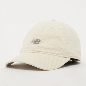 New Balance 6 Panel Washed Corduroy Hat uniseks Czapki beż rozmiar Akcesoria