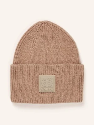 66°North Czapka Brimholar Z Dodatkiem Moheru beige