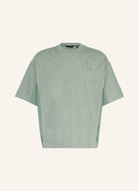 66°North T-Shirt Kria Hybrid Z Mieszanki Materiałów gruen