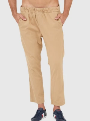 7 FOR ALL MANKIND Beżowe spodnie męskie jogger Chino, Rozmiar L