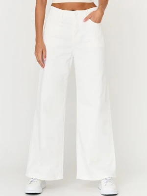 7 FOR ALL MANKIND Białe jeansy damskie Zoey Milk, Rozmiar 28