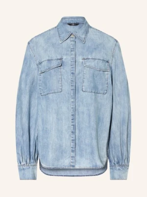 7 For All Mankind Bluzka Dżinsowa Chambray blau