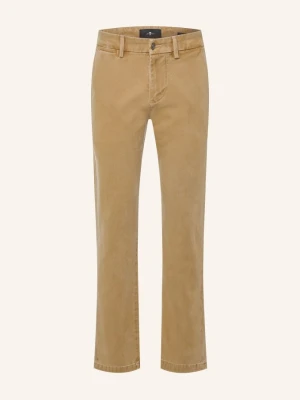 7 For All Mankind Chinosy Slimmy Chinosy Regular Slim Fit beige