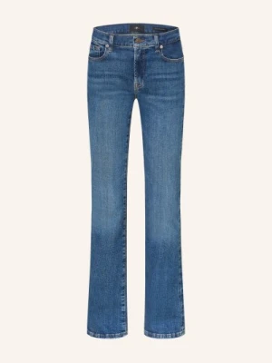 7 For All Mankind Dżinsy Bootcut Bootcut Moonwater Z Kryształami Swarovskiego blau