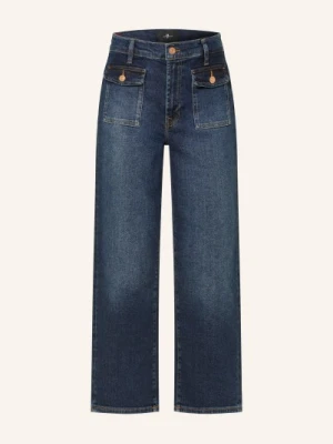 7 For All Mankind Dżinsy Proste Stovepipe blau