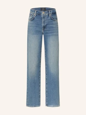 7 For All Mankind Dżinsy Proste Stovepipe blau
