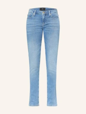 7 For All Mankind Dżinsy Skinny Low Skinny Slim Illusion blau 3NY BLUEHAVEN
