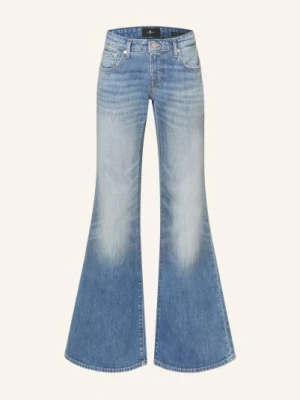 7 For All Mankind Dżinsy Z Rozszerzanymi Nogawkami blau