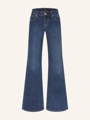 7 For All Mankind Dżinsy Z Rozszerzanymi Nogawkami Low Flare blau 3NH INDIGLOW