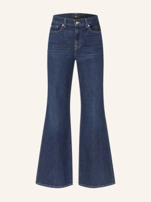 7 For All Mankind Dżinsy Z Rozszerzanymi Nogawkami Retro Flare blau