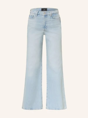 7 For All Mankind Dżinsy Z Rozszerzanymi Nogawkami Retro Flare blau