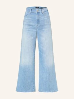 7 For All Mankind Dżinsy Z Szerokimi Nogawkami Lotta Ankle blau