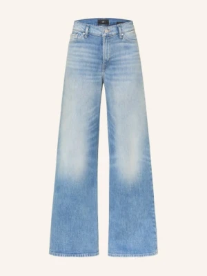 7 For All Mankind Dżinsy Z Szerokimi Nogawkami Lotta blau