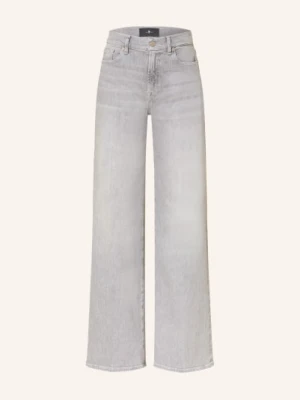 7 For All Mankind Dżinsy Z Szerokimi Nogawkami Lotta grau