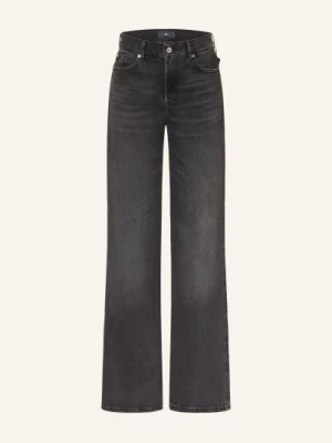 7 For All Mankind Dżinsy Z Szerokimi Nogawkami Lotta schwarz