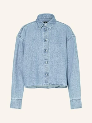 7 For All Mankind Jeansowa Koszula Wierzchnia Nina blau