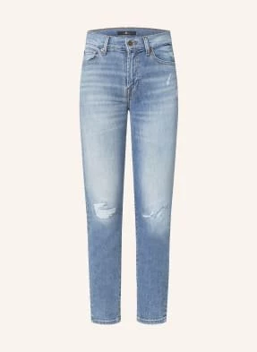7 For All Mankind Jeansy 7/8 Roxanne blau