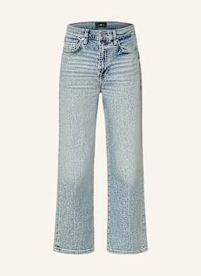 7 For All Mankind Jeansy 7/8 weiss