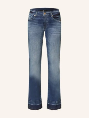 7 For All Mankind Jeansy Bootcut Bootcut Tailorless River With Block Hem blau