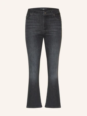 7 For All Mankind Jeansy Bootcut Cropped Boot schwarz 45O BLACKOUT