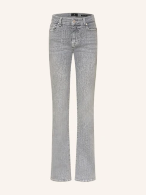 7 For All Mankind Jeansy Bootcut Z Ozdobnymi Kamykami grau