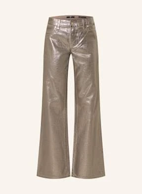 7 For All Mankind Jeansy Coated Spencer beige