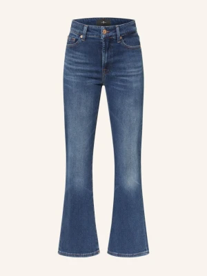 7 For All Mankind Jeansy Cropped Botki blau 3O1 CURRENT