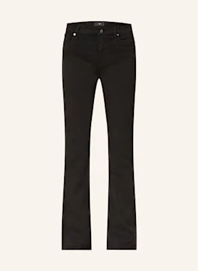 7 For All Mankind Jeansy Flare Ali schwarz