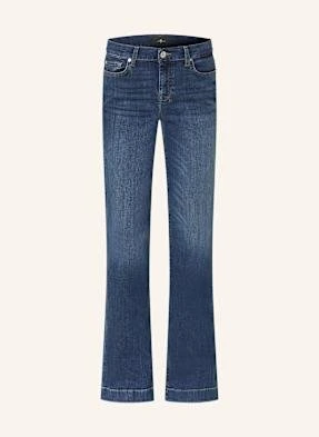 7 For All Mankind Jeansy Flare Dojo blau