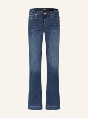 7 For All Mankind Jeansy Flare Dojo blau
