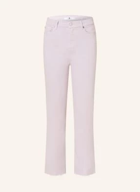 7 For All Mankind Jeansy Flare lila