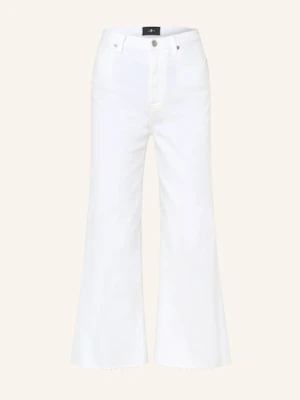 7 For All Mankind Jeansy Flare Ultra High Rise Cropped Jo weiss
