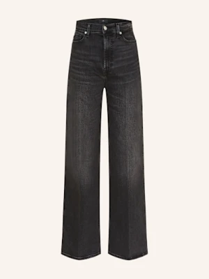 7 For All Mankind Jeansy Flare Ultra High Rise Jo schwarz