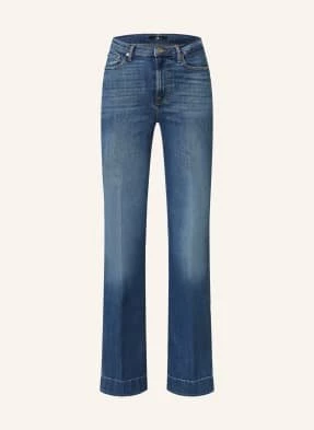 7 For All Mankind Jeansy Flared Modern Dojo blau