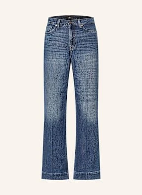 7 For All Mankind Jeansy Flared Modern Dojo blau