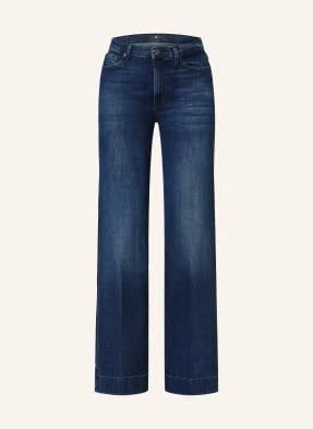 7 For All Mankind Jeansy Flared Modern Dojo blau