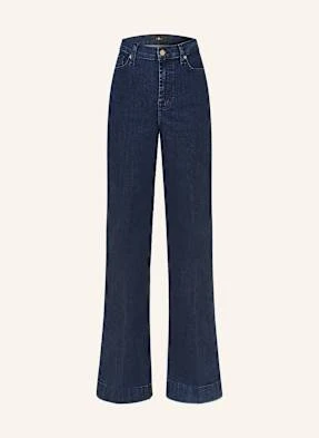 7 For All Mankind Jeansy Flared Modern Dojo blau