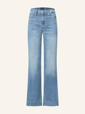 7 For All Mankind Jeansy Flared Modern Dojo blau