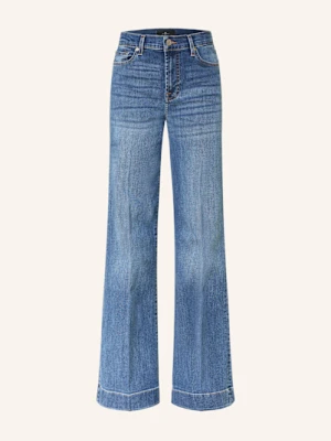 7 For All Mankind Jeansy Flared Modern Dojo blau