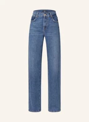 7 For All Mankind Jeansy Flared Tess blau