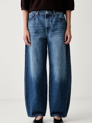 7 FOR ALL MANKIND jeansy relaxed fit damskie niebieski