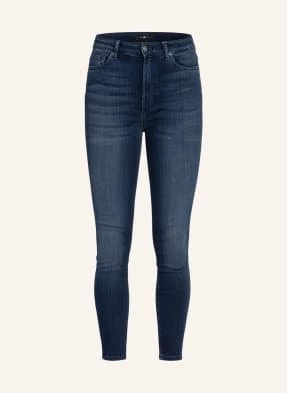 7 For All Mankind Jeansy Skinny Aubrey blau